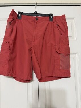 Reel Legends Salmon/ Coral men’s shorts size XL